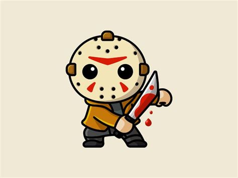 cute jason drawing